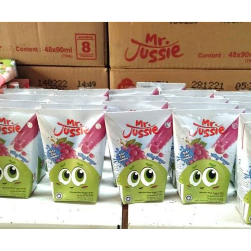 

Mr Jussie 1 Karton Isi 48 Pcs 6 Rasa