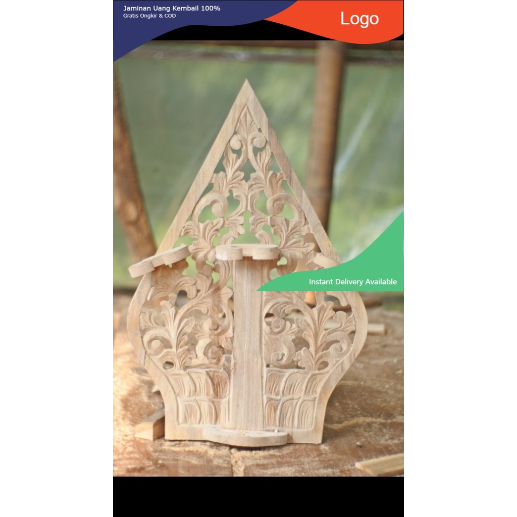 blawong keris gunungan ukiran jepara150 ND12