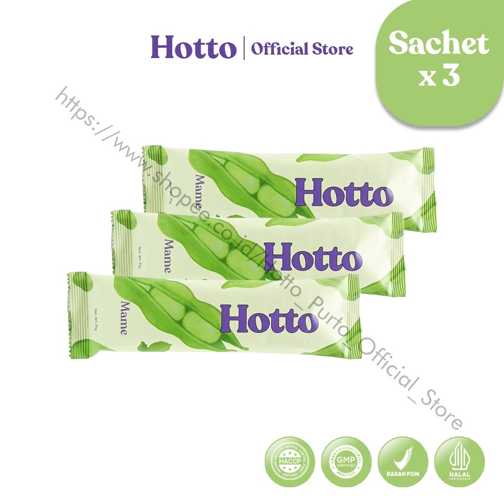 

Cobain Hotto Mame Multigrain with Edamame (3 Sachet) Bpom Halal