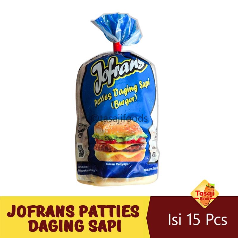 

Jofrans Patties Daging SapiBeef Burger 900 Gram