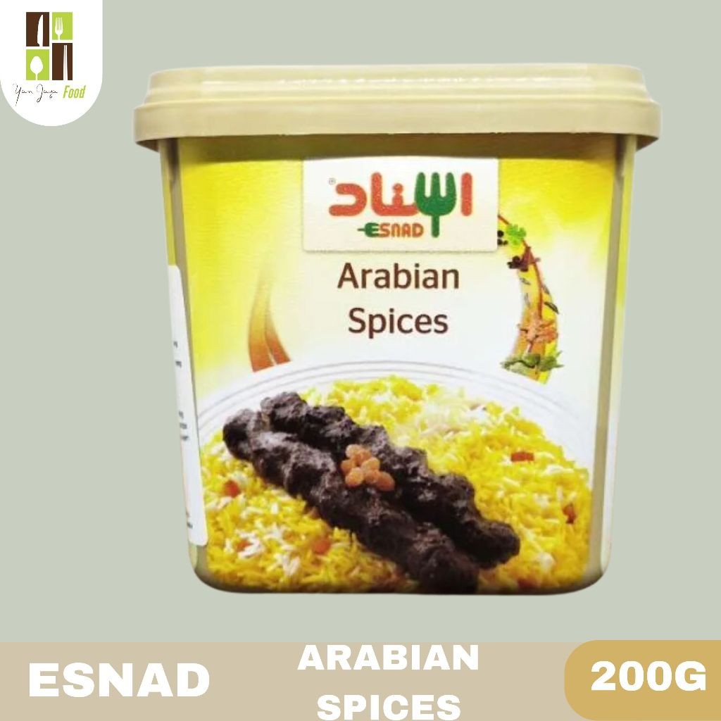 

HG Esnad Bumbu Rempah / Siap Pakai / Import Arab / Arabian Spices / BBQ Seasoning / Mandi Seasoning