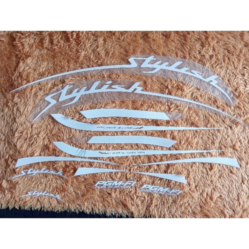 Striping Scoopy Stylish transparan