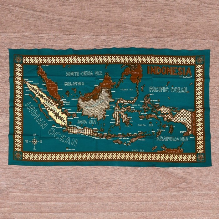 Batik Peta Indonesia - Tosca
