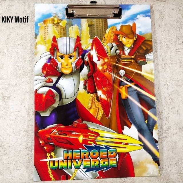 

[MS] Papan Alas Ujian / Clip Board Kiky Motif