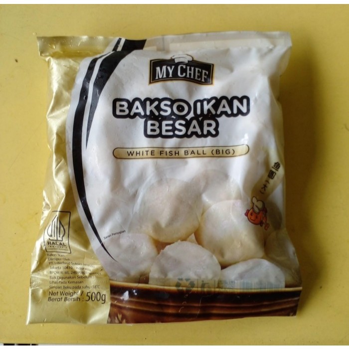 

my chef bakso ikan besar