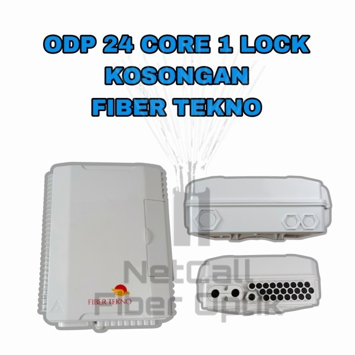 odp 24 core 1 lock kosongan fiber tekno