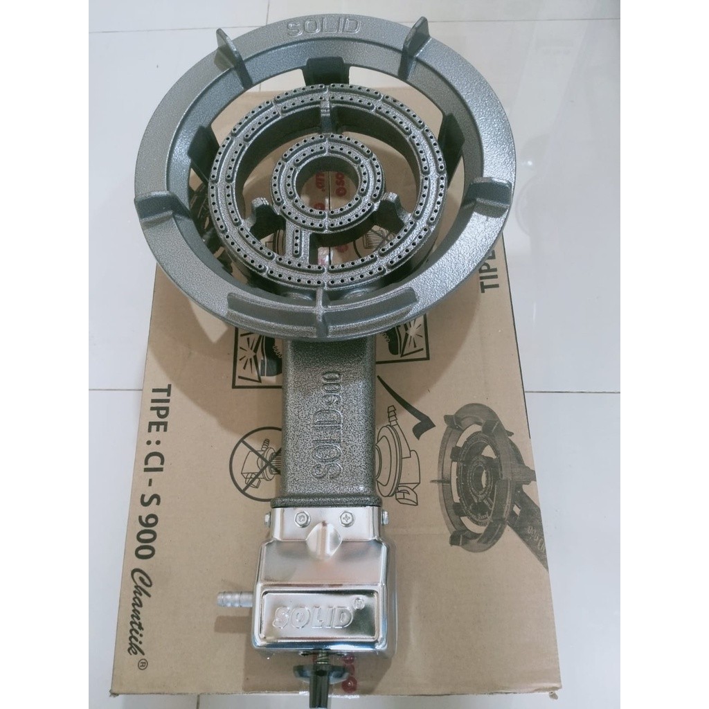 KOMPOR GAS BATU SOLID 1 TUNGKU CI-S900 CI S900