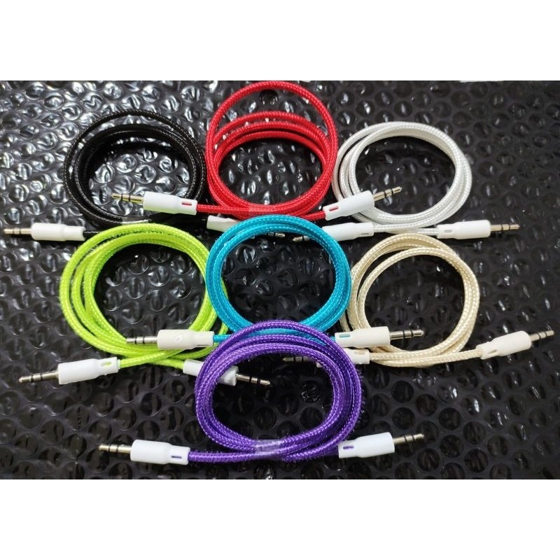 Kabel Audio kabel Data Audio kabel Aux Kabel sepeaker ke Hp 1x1 kabel Jack kabel Sambungan Audio ke 