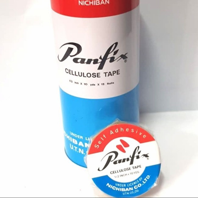 

Isolasi Panfix KECIL TIPIS 1/2" X 10 Yard / Selotape 1/2" X 10 Yard