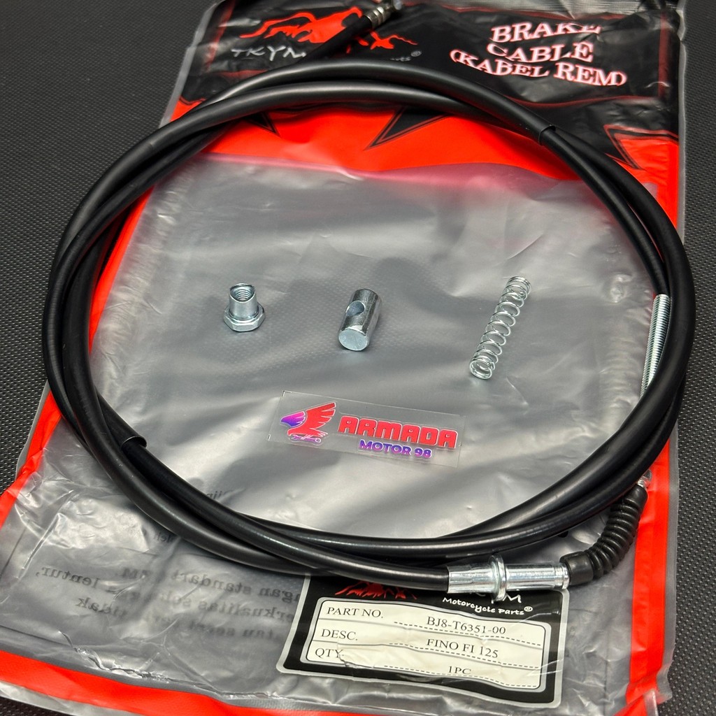 KABEL REM BELAKANG FINO FI 125 PLUS MUR SPAREPART TAKAYAMA