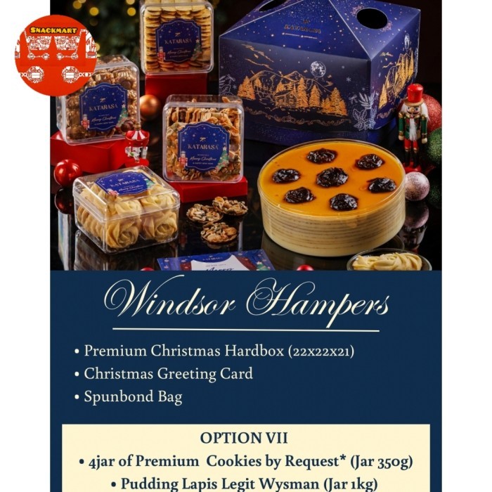 

Christmas Gift / Hampers Natal / Parcel Natal 2024 / Parcel Medan / Hampers Medan / Christmas Hampers Medan / Premium Christmas Hampers Set - Windsor Hampers