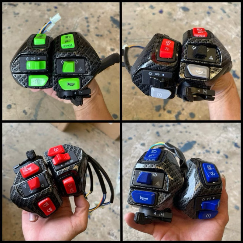 SAKLAR SET KIRI KANAN VIETNAM HAZARD PLUS HAZARD MIO J MIO SPORTY MIO M3 MIO SOUL AEROX JUP Z MX uni