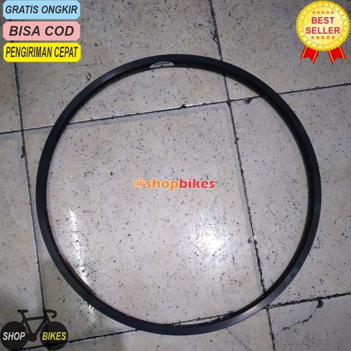 (MST) SHOPBIKES velg rims 24 inch murni genio alloy hitam 36H 36hole sepeda mtb mini
