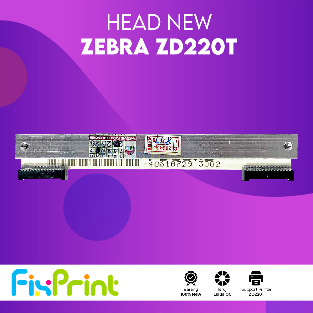 Fixprint Print Head Printer Thermal ZD 220T ZD 220T ZD220T Printhead Compatible For Printer Zebra ZD