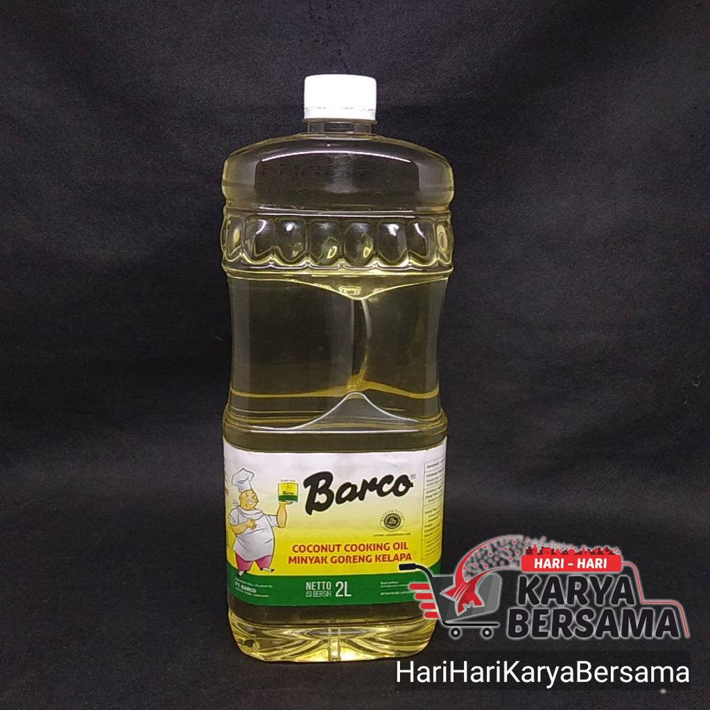 

MINYAK GORENG KELAPA BARCO BOTOL 2000ML