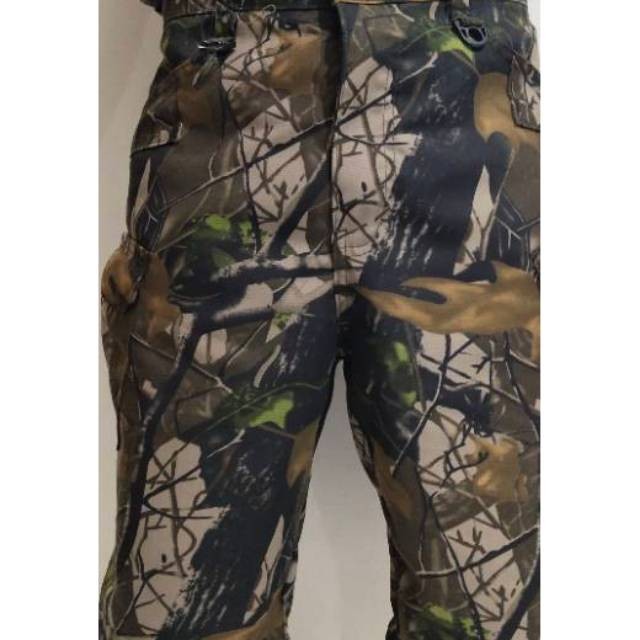 Celana taktikal blachwk pendek camo