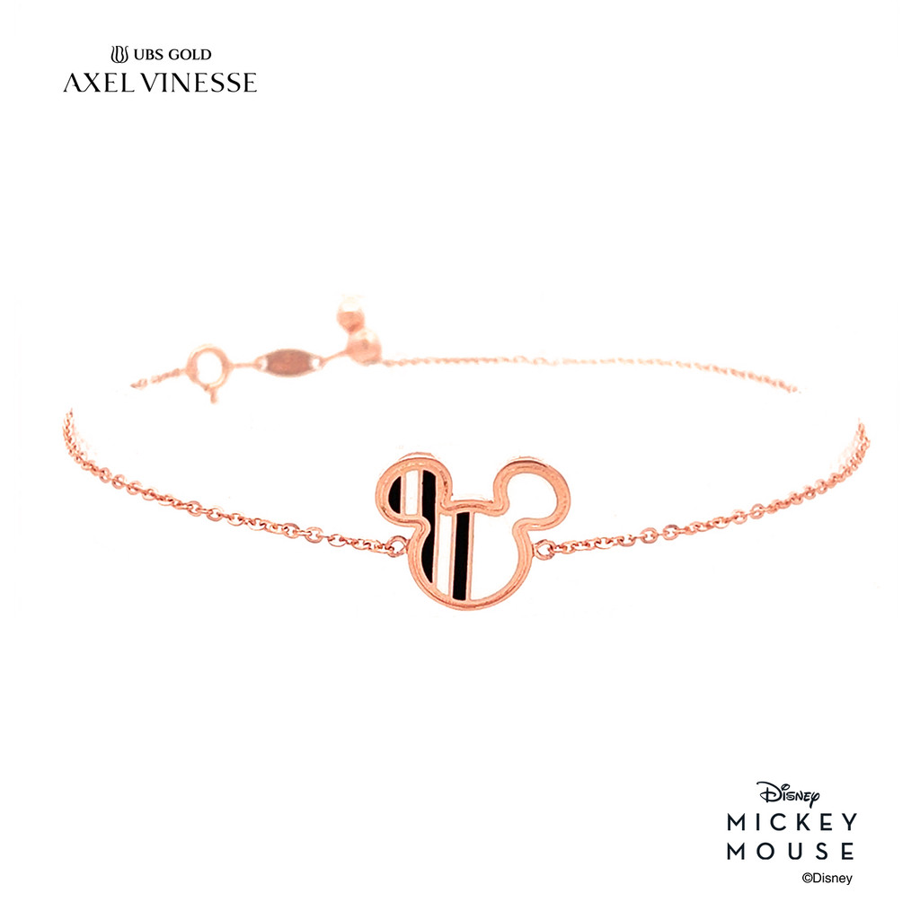 UBS Gold Gelang Emas Disney Mickey Mouse - Kgy0127 - 17K