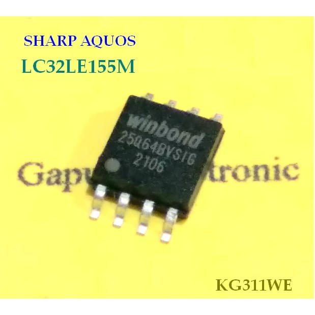 IC eprom sharp aquos LC32LE155M
