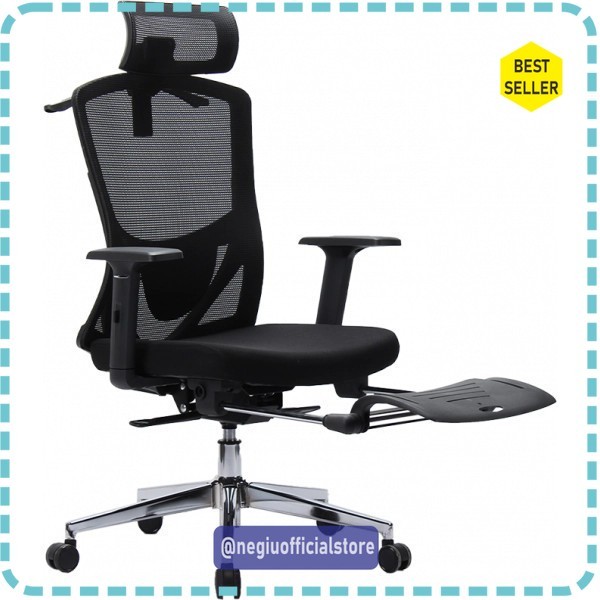 (TTP) Fantech OCA259s / OCA-259s Kursi Kantor Kerja Jaring Office Chair - Hitam, OCA-259 PRO