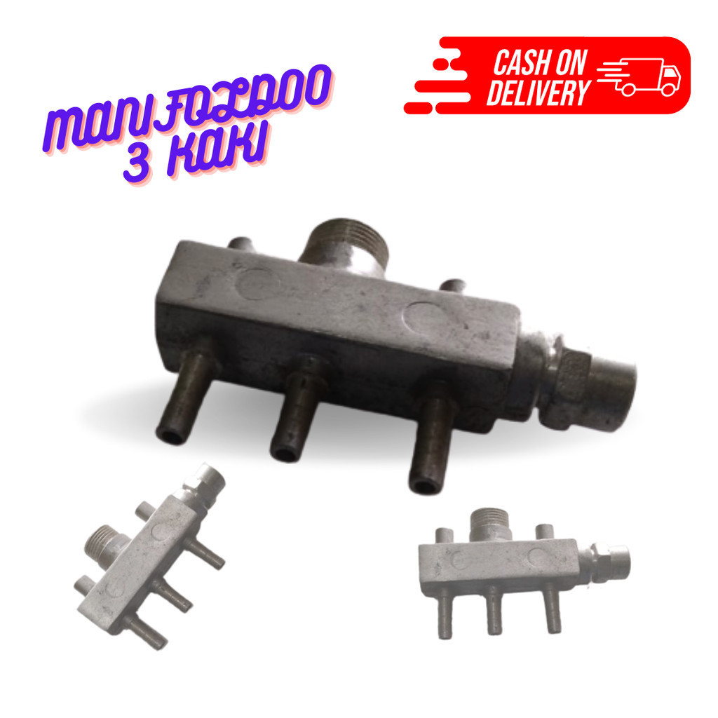 Manifold Sambungan Pompa Rotax Pom Mini 2 & 3 Cabang