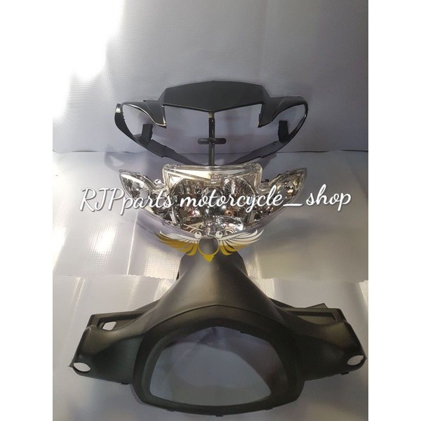 BATOK DEPAN/BATOK LAMPU VEGA R NEW BATOK DEPAN PLUS REFLEKTOR VEGA R NEW HITAM