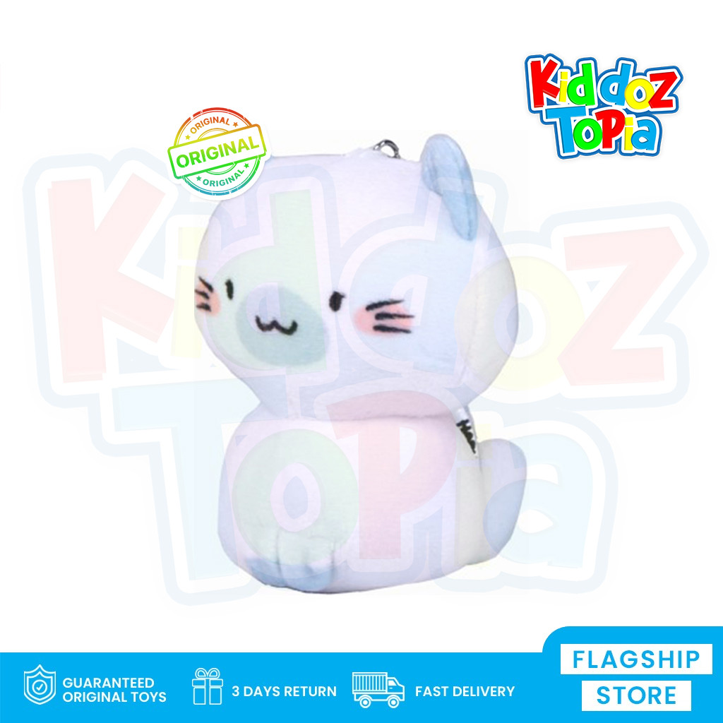 Adinata Haru Miku Plushie Keychain Yuki 2452-6070 / gantungan kunci /  boneka