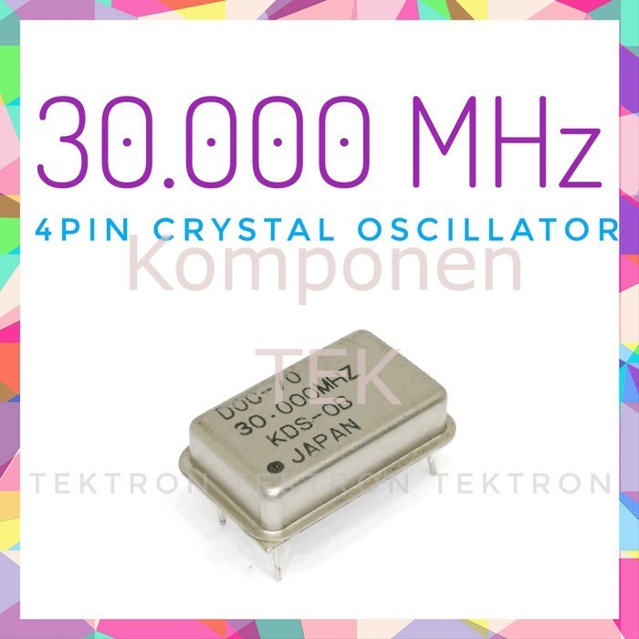 Crystal Oscillator 4pin 30MHz xtal kristal osilator