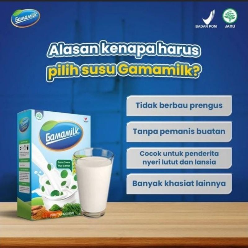 

GAMAMILK SUSU ETAWA PLUS GAMAT REKOMENDASI ILMIAH ATASI NYERI SENDI DAN TULANG Harga Terjangkau