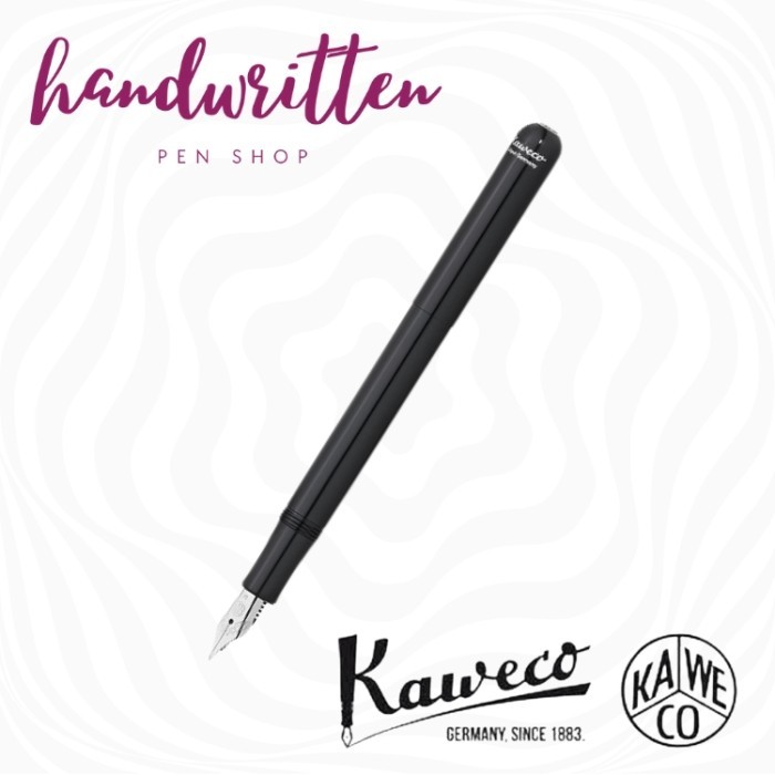 

[New Arrival] KAWECO Liliput Fountain Pen - Black, SS Fine