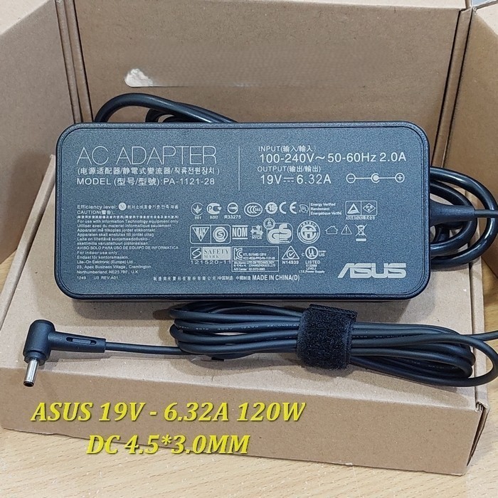 Adaptor Charger Laptop Asus F560U F560UD 19.5V 6.32A 4.5x 3.0mm 120W