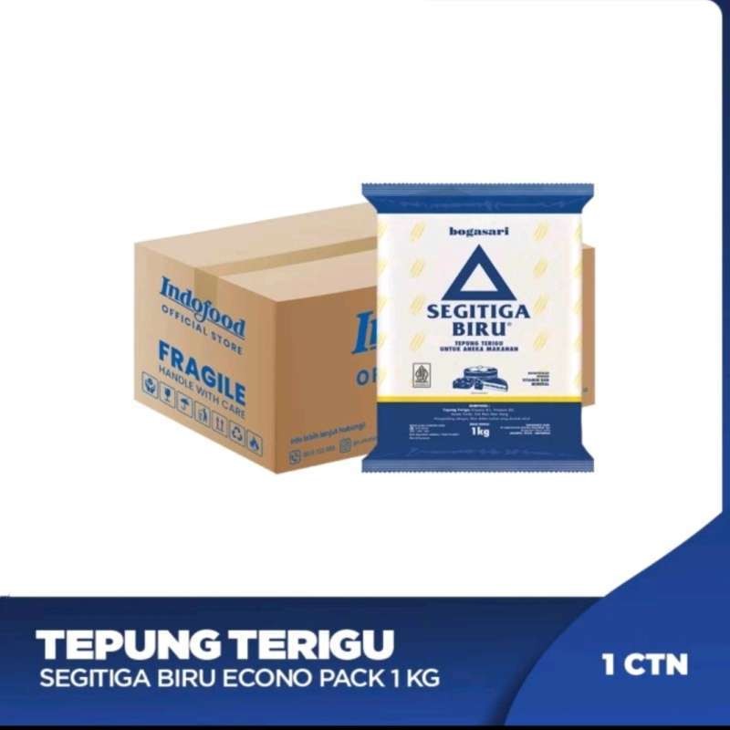 

Segitiga Biru Tepung Terigu Econo Pack 1 Karton (12 x 1kg)