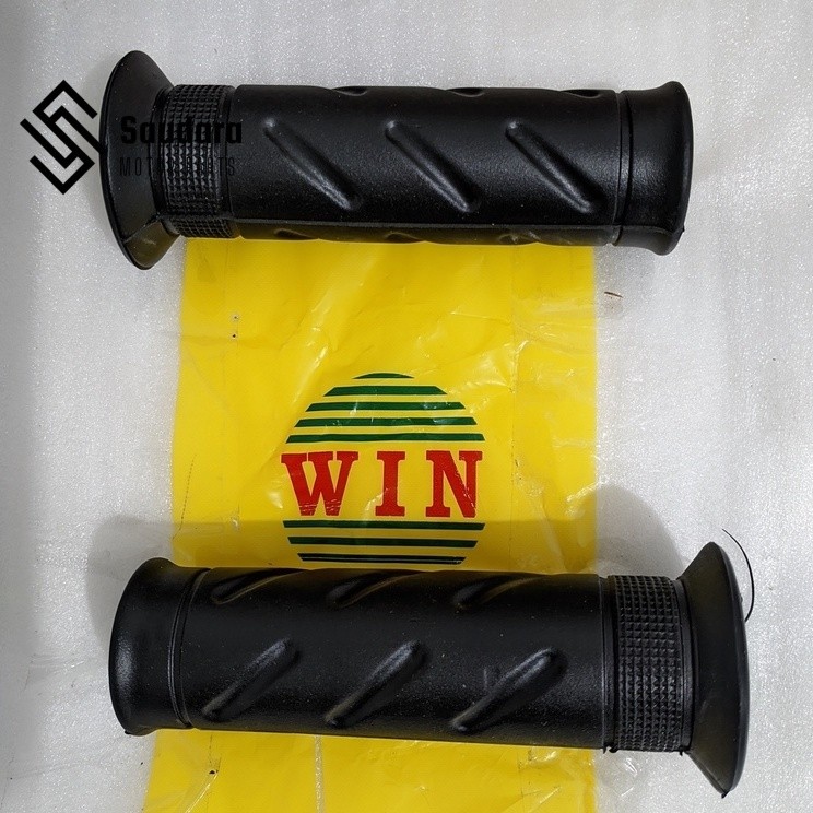 Handgrip Supra Lama / Supra X 100 / Supra Fit | grip handfat WIN | sarung gas motor honda wave XX la