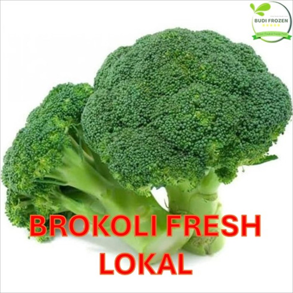 

BROKOLI FRESH LOKAL / BROKOLI SEGAR HARGA PER 800 GR PER BH / HARGA PETANI