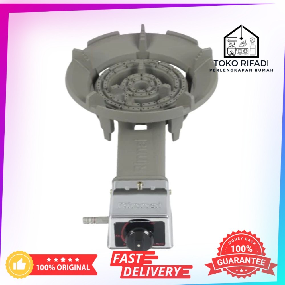 ( BISA COD ) KOMPOR GAS 1 TUNGKU INDUKSI STOVE RINNAI JUMBO BESAR  TL-287RI / TL287RI / TL 287 RI  K