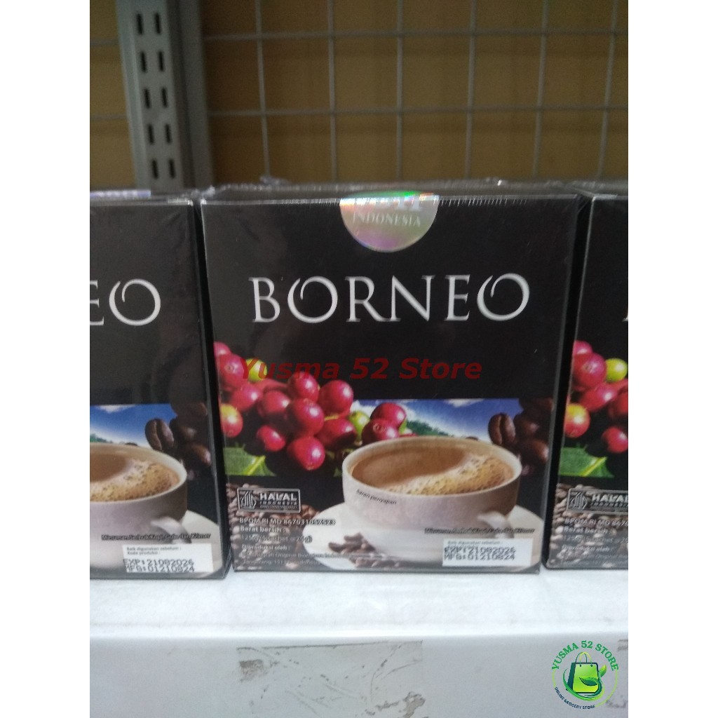 

Kopi Borneo Isi 5 Sachet - Membantu Menambah Stamina