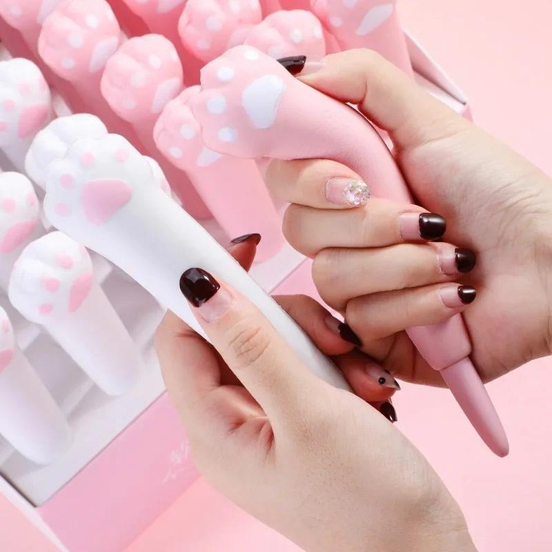 

Stress Relieve Gel Pens Kawaii Rabbit Squishy Foam Signature Pens Cute Roller Pens for School Korean Stationery Office Supplies