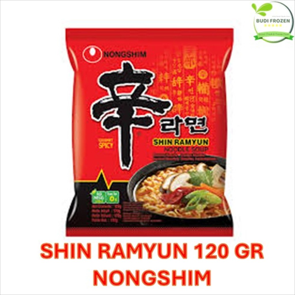 

MIE RAMEN / RAMEN NOODLE / SHIN RAMYUN 120 GR NONGSHIM