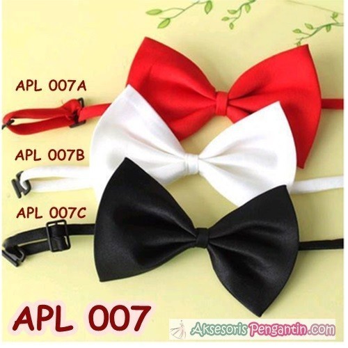 Aksesoris Pernikahan Jas Pria Tuxedo Dasi Kupu-Kupu Apl007