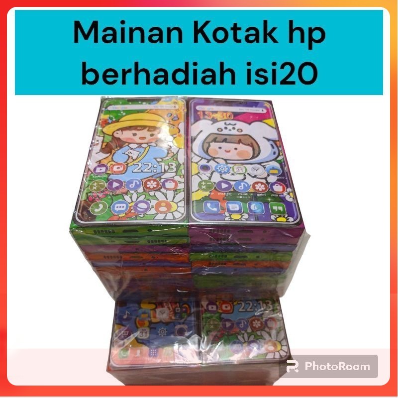 

mainan kotak kado hp isi 20