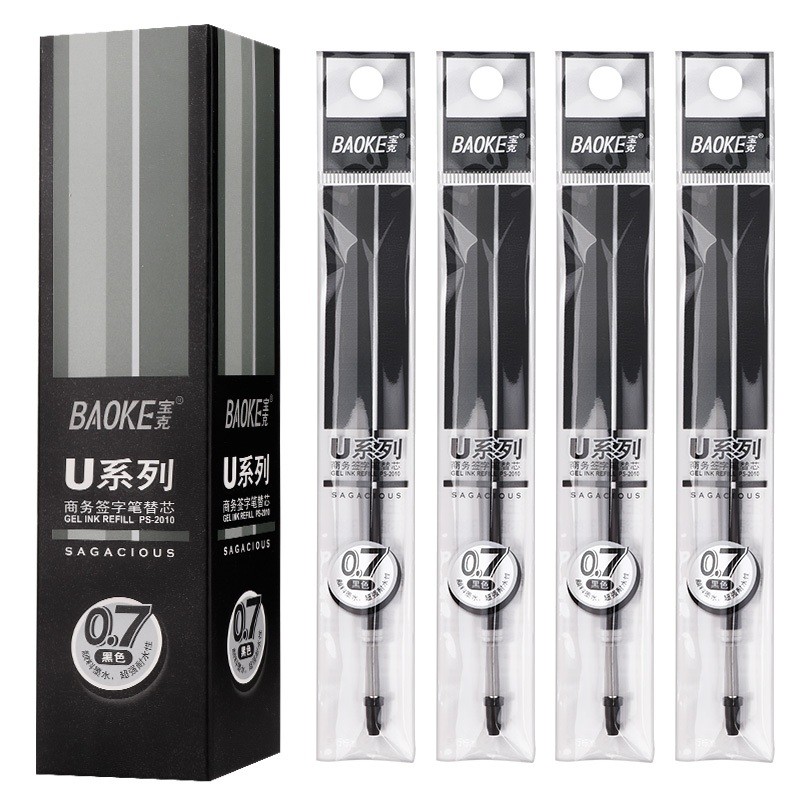 

BAOKE Isi Ulang Pulpen Gel 0.7mm Besar Kapasitas Gel Pen Refill PS2010 1pcs