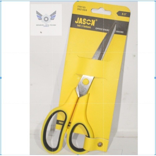 

PROMO JASON Gunting Kain Desainer Serbaguna 8.5" Stainless / Fabric Scissors (362-024)