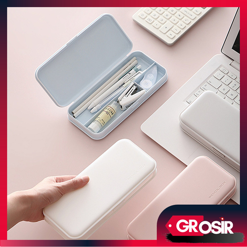 

Grosir - S5983 Tempat Pensil / Kotak Pensil Multifungsi Minimalis / Kotak Alat Tulis Portabel / Tempat Pensil Perlengkapan Sekolah
