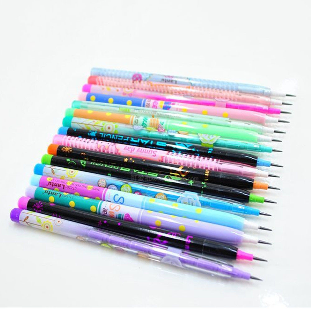 

4/16PCS Colorful Non-sharpening Pencils Cute Cartoon Students Writing Pens School Stationery Pencil for Kids Office Supplies