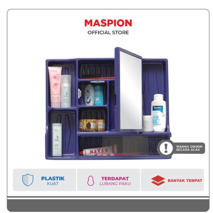 Maspion Wall Cabinet /Rak Kaca Kamar Mandi MC 08