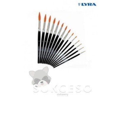 

Lyra Kuas Melukis Art Brush Round Bulat