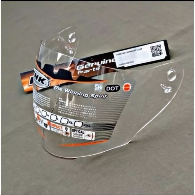 Kaca Helm Half Face INK Centro Original 100% asli