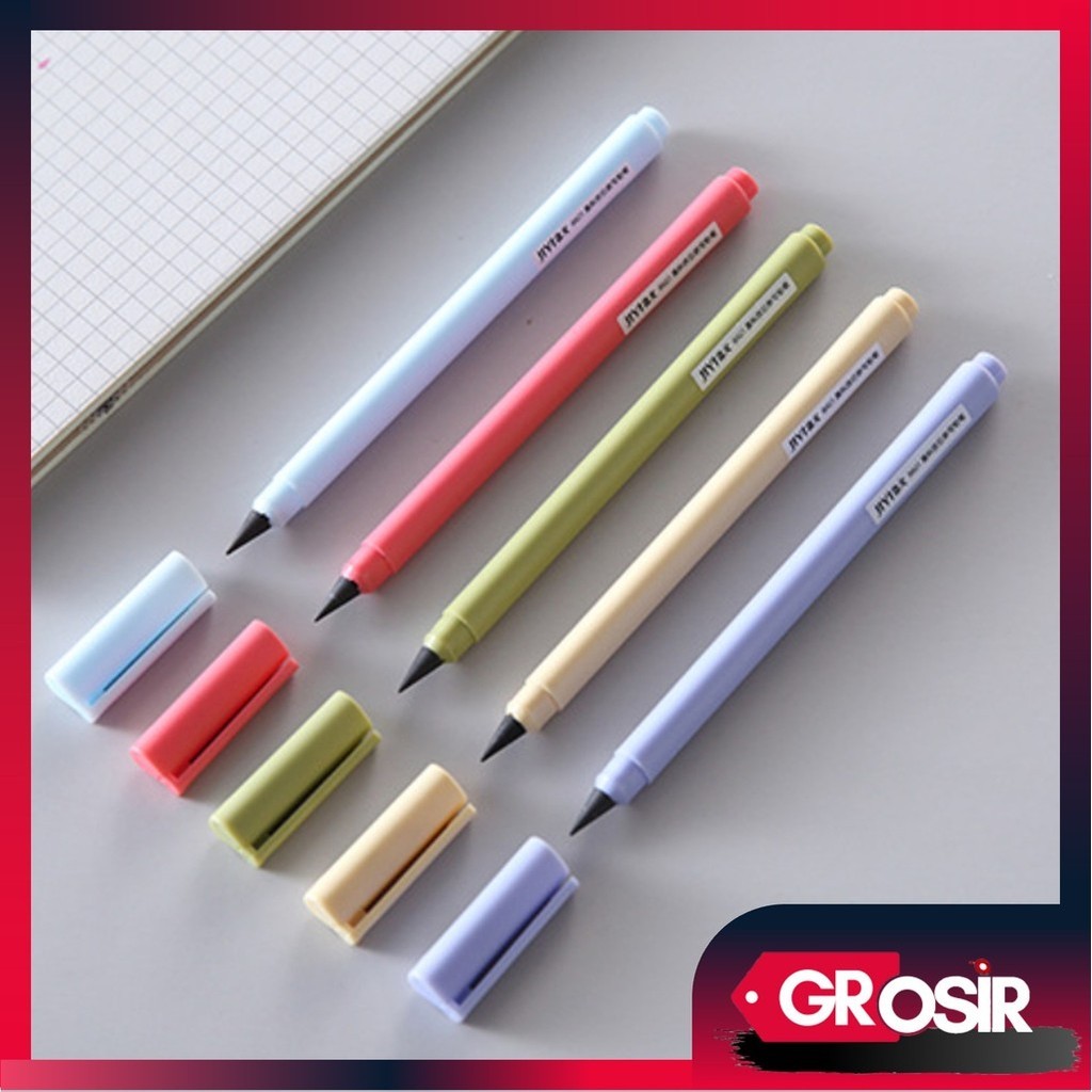 

Grosir - S5960 Pensil Eternal Tak Bisa Habis Warna Macaroon / Pensil Abadi Tanpa Batas / Pensil Tanpa Rautan / Graphite Pencil Like Pen Untuk Sketsa Lukis Art