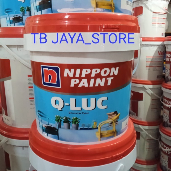 CAT TEMBOK QLUC NIPPON PAINT QLUC 18 KG PUTIH 1505
