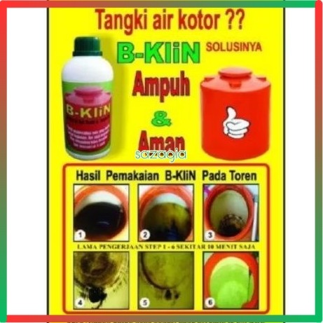 (SG) BKLIN B-KLIN B KLIN CAIRAN PEMBERSIH TOREN TANDON TANGKI AIR PIPA AIR BAK KAMAR MANDI