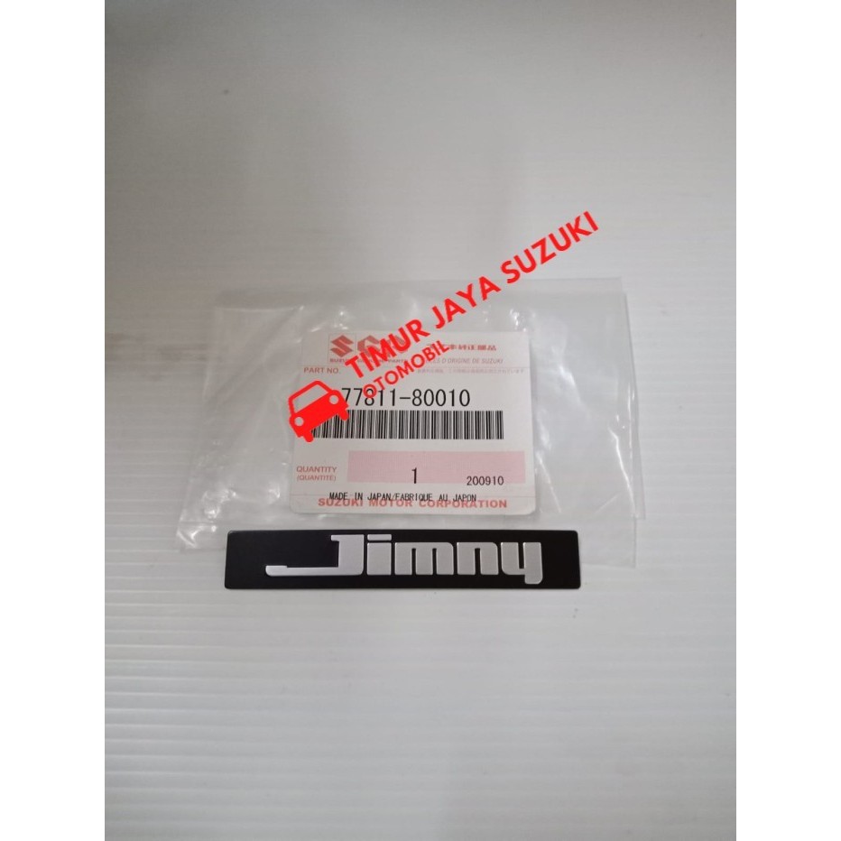Emblem Dasboard Jimny Sierra Part Suzuki